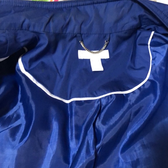 Charter Club Jacket Quilted Blue SZ M EUC - Picture 5 of 5